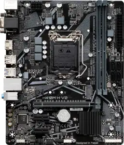 Gigabyte H410M H V2 - 1.0 - motherboard - micro ATX - LGA1200 Socket - H410