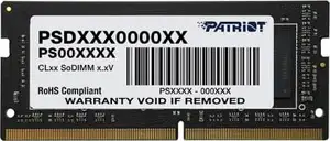 Memorija za prijenosno računalo Patriot Signature Line 4GB DDR4-2666 SODIMM PC4-21300 CL19, 1.2V