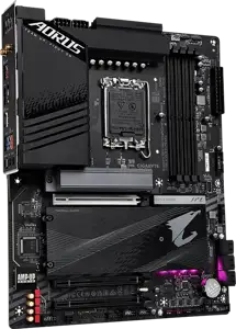 GIGABYTE Mainboard Desktop Z790 AORUS ELITE AX (LGA1700, 4x DDR5 max. 128GB, 1x PCI-E 5.0 x16x16, 2x PCI-E x16x4, 3x M.2 4.0, 6x SATA, 1x USB Type-C 3.2 Gen2x2, 2x USB 3.2, 3x USB 3.1, 4x USB2.0, 1xDP
