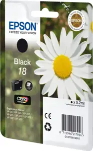 Epson 18 - black - original - ink cartridge