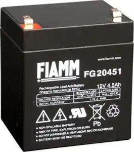 Baterija akumulatorska 12V 4,5 Ah 90x70x102 mm, Fiamm FG 20451