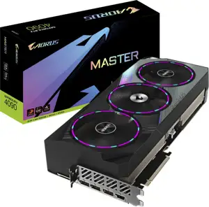 Graphics card GIGABYTE GeForce RTX 4090 MASTER 24G, 24GB GDDR6X, PCI-E 4.0