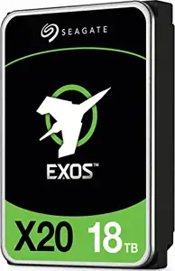 18TB Seagate Exos X20 ST18000NM003D 7200RPM 256MB Ent.
