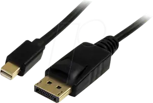 StarTech.com 1m Mini DisplayPort to DisplayPort 1.2 Cable DisplayPort 4k - DisplayPort cable - 1 m