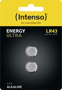 Intenso battery LR43 Energy Ultra, 2pcs