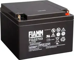Baterija akumulatorska FIAMM FG 22703, 12V, 27Ah, 166x175x125 mm