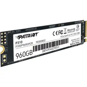 Patriot P310 - solid state drive - 960 GB - PCI Express 3.0 x4 (NVMe)