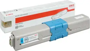 OKI - cyan - original - toner cartridge