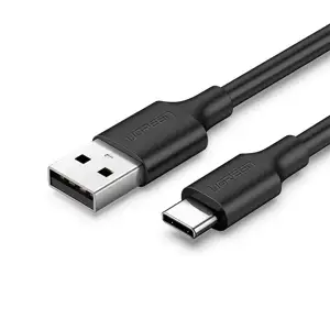 UGREEN USB-A 2.0 to USB-C cable 1.5m (black) - polybag