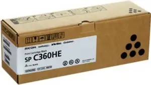Ricoh SP C360HE - black - original - toner cartridge