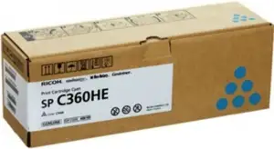 Ricoh SP C360HE - cyan - original - toner cartridge