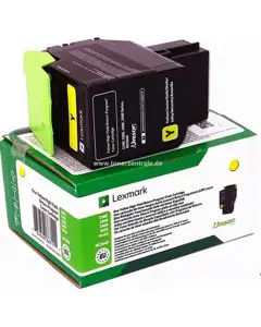 Lexmark - Extra High Yield - yellow - original - toner cartridge