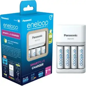 Panasonic Compact + 2x AA Eneloop 2000 mAh