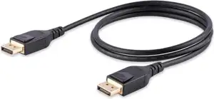 1 m VESA Certified DisplayPort 1.4 Cable - 8K 60Hz HBR3 HDR - 3 ft Super UHD 4K 120Hz - DP to DP Slim Video Monitor Cord M/M - DisplayPort cable - 1 m