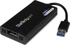 StarTech.com USB 3.0 to DisplayPort Adapter - DisplayLink Certified - 4K 30Hz - USB / DisplayPort adapter - TAA Compliant - 9 m