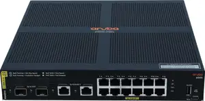 HP Enterprise Aruba 6000 12G + 2G/2SFP PoE+ (139W) Switch M RM