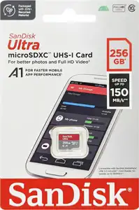 SANDISK MEMORIJSKA KARTICA MicroSDXC UHS-I 150MB/s 256GB