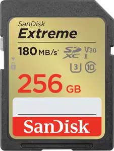 512 GB SDXC SanDisk Extreme 180MB/130MB