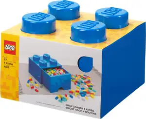 Lego Brick Drawer 4 plava