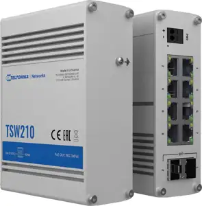Teltonika TSW210 Industrial GSwitch 2x SFP