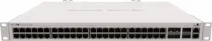 MikroTik (CRS354-48P-4S 2Q RM) Cloud Router 54 Port Switch (48x 1GbE PoE 4x 10G SFP 2x 40G SFP )