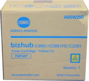 Konica Minolta TNP-49Y - yellow - original - toner cartridge