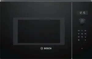 Ugradbena mikrovalna pećnica BOSCH BFL554MB0, 900 W, 25 l, 59x38 cm, crna