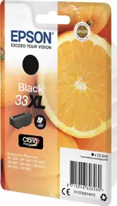 Epson 33XL - XL - black - original - ink cartridge