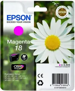 Epson 18 - magenta - original - ink cartridge