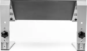 StarTech.com Adjustable Laptop Stand - Heavy Duty Steel & Aluminum - 3 Height Settings - Tilted - Ergonomic Laptop Riser for Desk (LTSTND) notebook stand