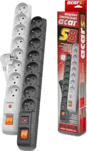 Acar S8 8 gniazd 1.5m