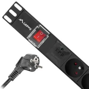Lanberg Power Distribution Unit PDU 6 Slots 2.0m