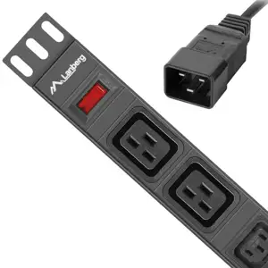 Lanberg Power Distribution Unit PDU 10 Slots 2.0m