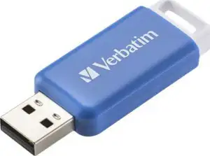 Verbatim USB-Stick V DataBar - USB 2.0 - 64 GB - Blue