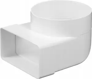 Adapter Awenta ravni-okrugli KP75-23 90°/75x150/128mm
