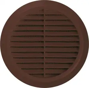 Ventilacijska rešetka Awenta T36BR 100-150mm smeđa