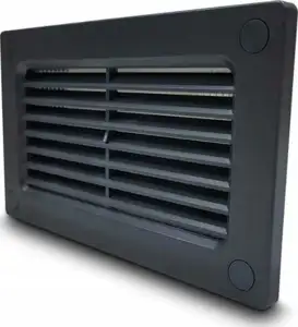 Ventilacijska rešetka Awenta KP75-30GR grafit 75x150mm