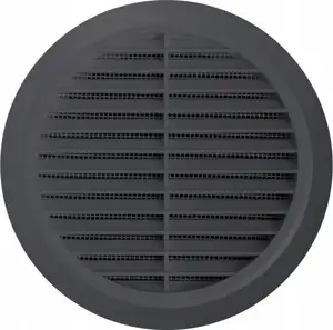 Ventilacijska rešetka Awenta T36GR 100-150mm grafit