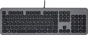 Keyboard Ewent Wired Illuminated Scissor, Black, USB, SLO