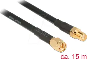 Delock SMA CFD/RF200 15.0m