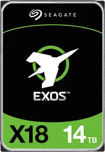 Seagate Exos X18 ST14000NM000J - hard drive - 14 TB - SATA 6Gb/s