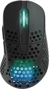 XTRFY M4W RGB, Ultra-light Wireless Gaming Mouse, Pixart 3389, Modular shell, Black