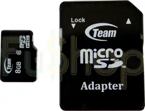 Team - flash memory card - 8 GB - microSDHC