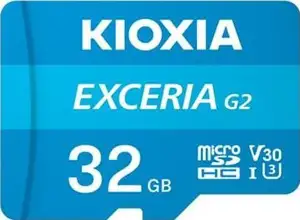 Kioxia Exceria Gen2 microSDHC 32GB UHS-I U3 V30