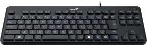 Genius Luxemate 110, mini tipkovnica, USB, crna