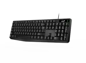 Genius KB-117, žična tipkovnica, USB, crna