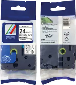 Brother TZe-SE5 - label tape - 1 cassette(s) - Roll (2.4 cm x 8 m)