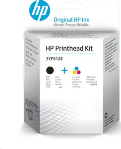 HP - 2-pack - color (cyan, magenta, yellow), pigmented black - original - printhead replacement kit