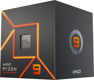 Procesor AMD Ryzen 9 7900 12C/24T 4.0 GHz (up to 5.4 GHz) AM5 76MB L3 Cache 65W Box with RGB Wraith Prism Cooler PN: 100-100000590BOX