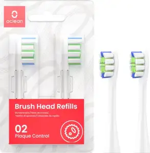 Oclean Plaque Control two attachments for electric toothbrush white